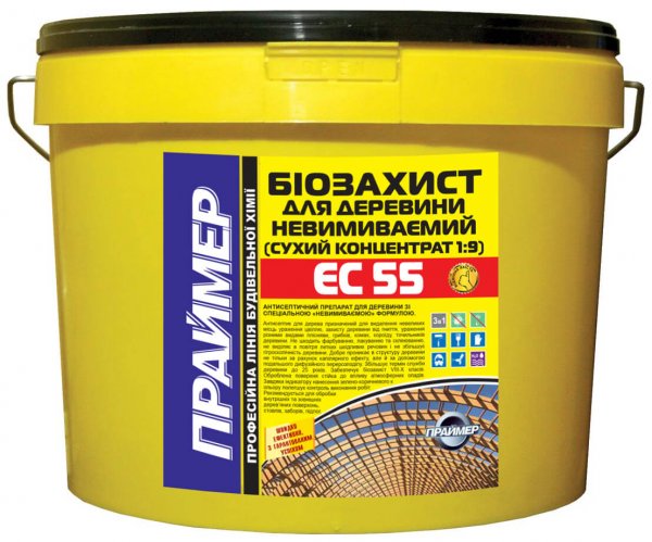 Биозащита для древесины (невымываемый сухой концентрат 1:9)